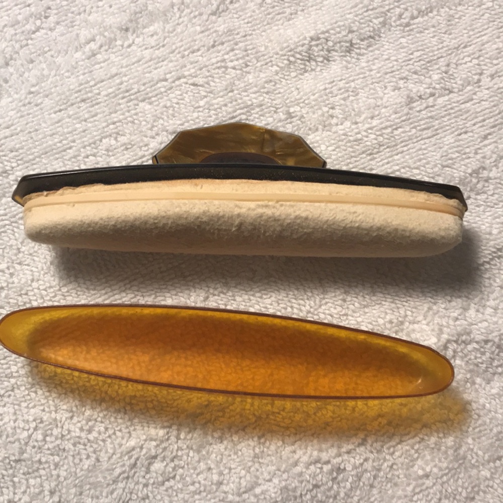 Vintage chamois Nail Buffer
